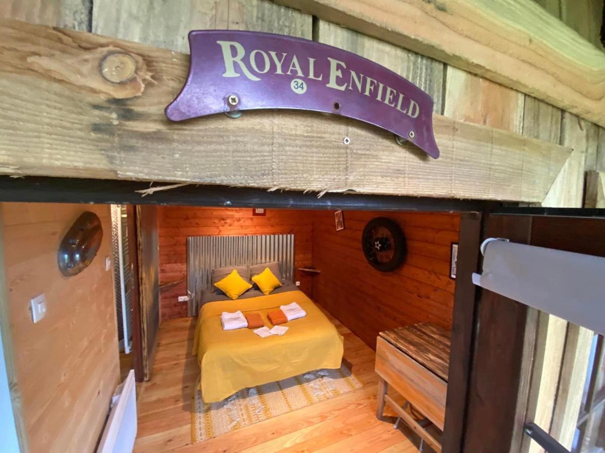 "Le Maloya" Chalets Independants -Chambre Balneo - Relais Motards Lacaune Luaran gambar
