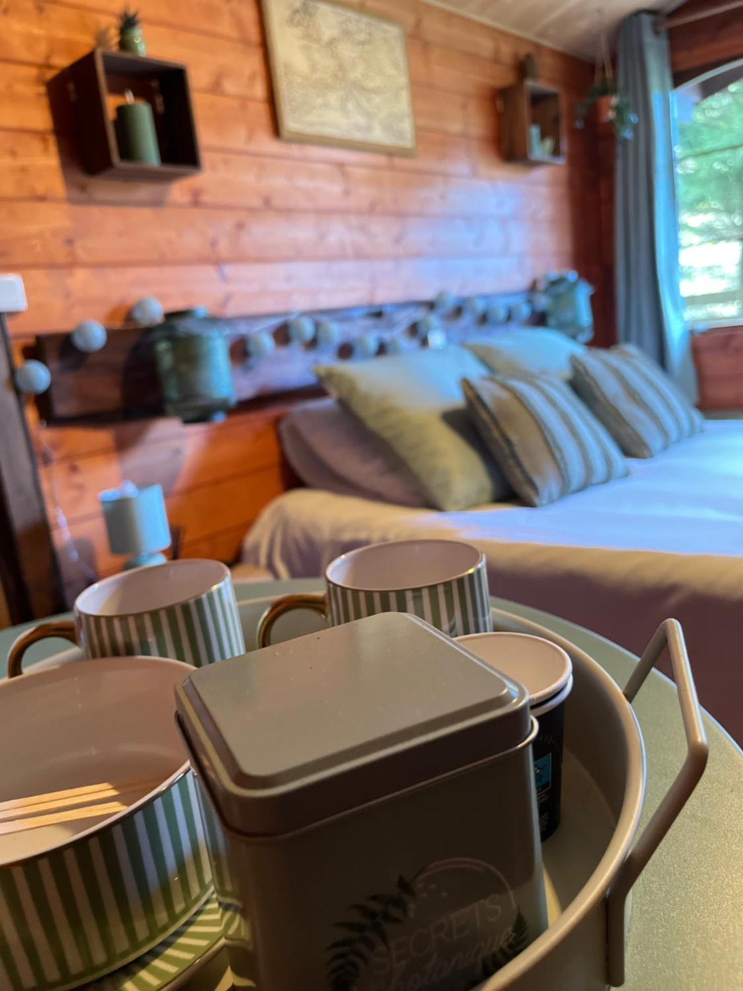 "Le Maloya" Chalets Independants -Chambre Balneo - Relais Motards Lacaune Luaran gambar